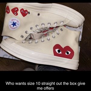 Comme de Garcons x Converse “Play”